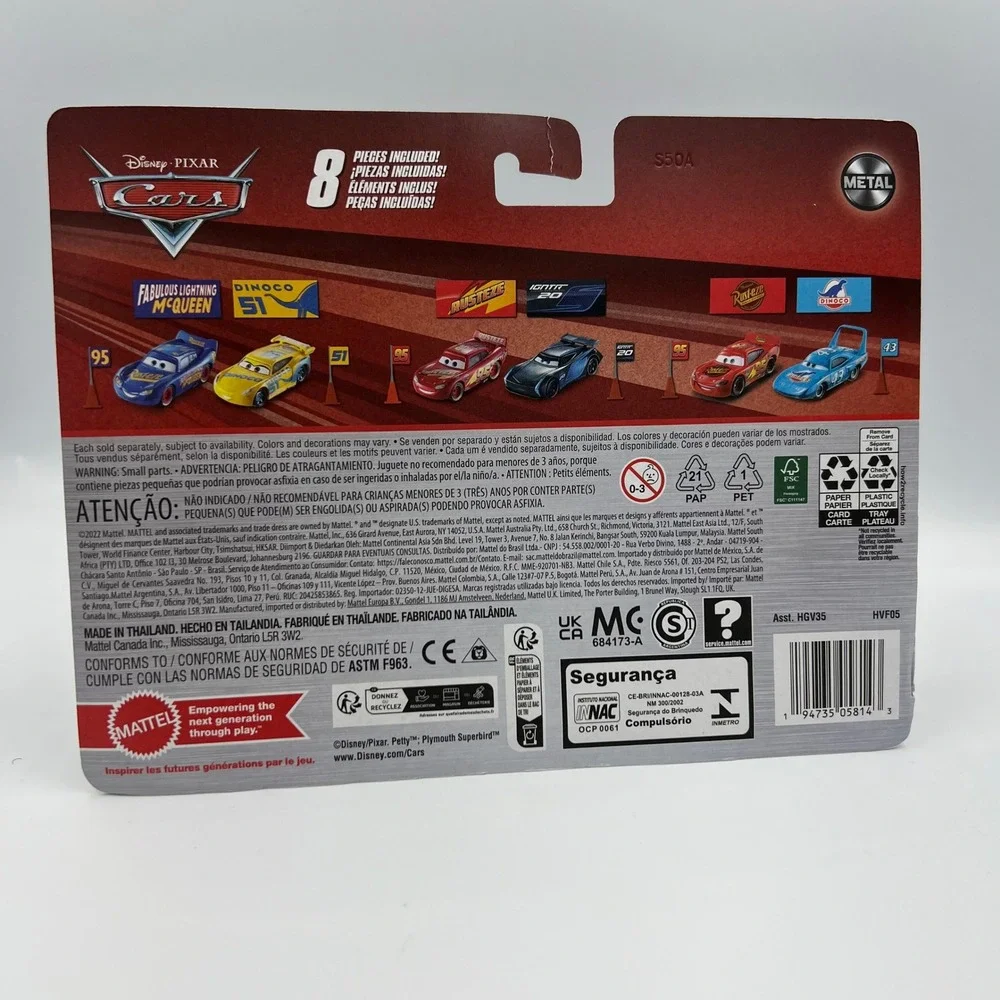 Disney‎ Pixar Cars Revolting Dave Alternators Winford Rutherford Diecast 2 Pack